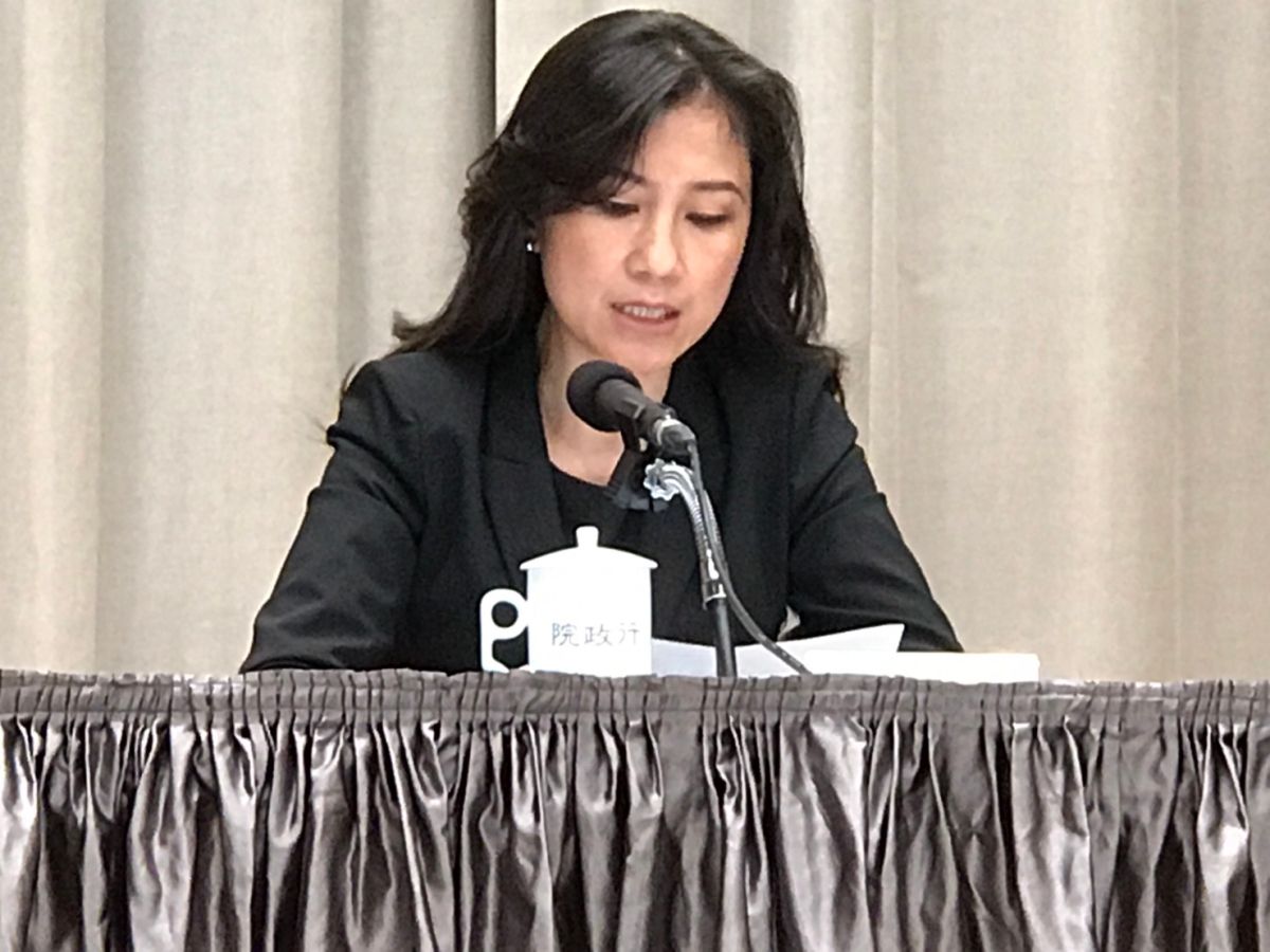 對於台中市長盧秀燕缺席抗議行政院一事，行政院發言人Kolas Yotaka表示，「行政院一直都台中市放在心上」。（圖／記者林人芳攝，2019,07,04)