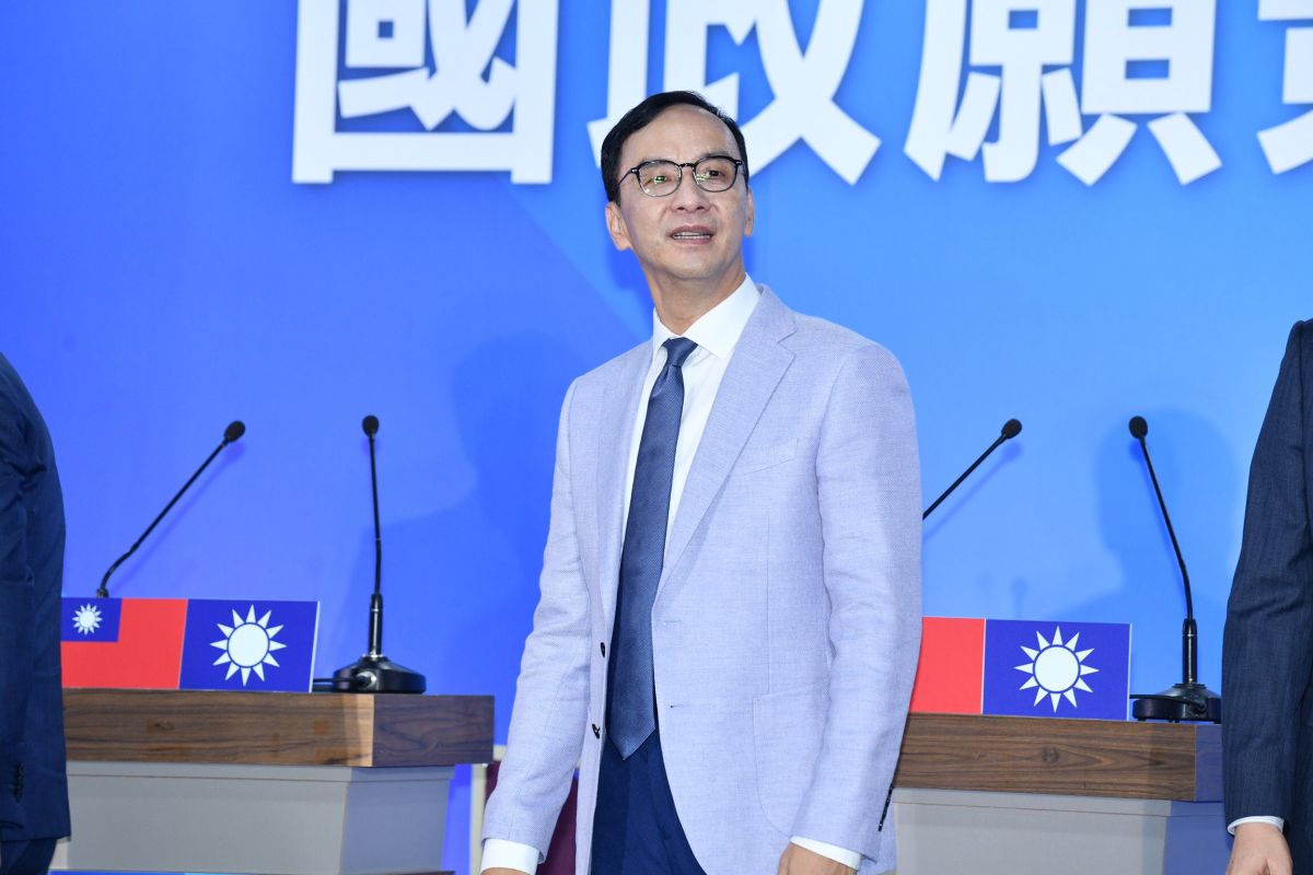 前新北市長朱立倫。（圖 / 記者林柏年攝，2019.07.03）