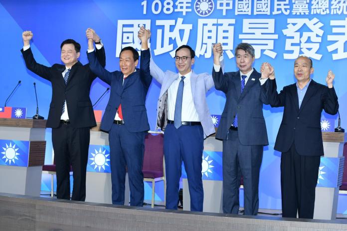 國民黨總統初選國政願景說明會最後一場在3日於台北登場。（圖 / 記者林柏年攝，2019.07.03）