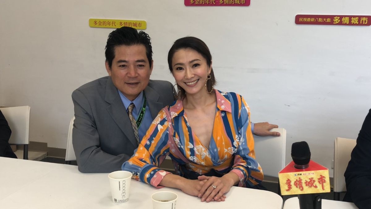 ▲侯怡君力挺蕭大陸製作的戲《多情城市》。（圖／民視提供）