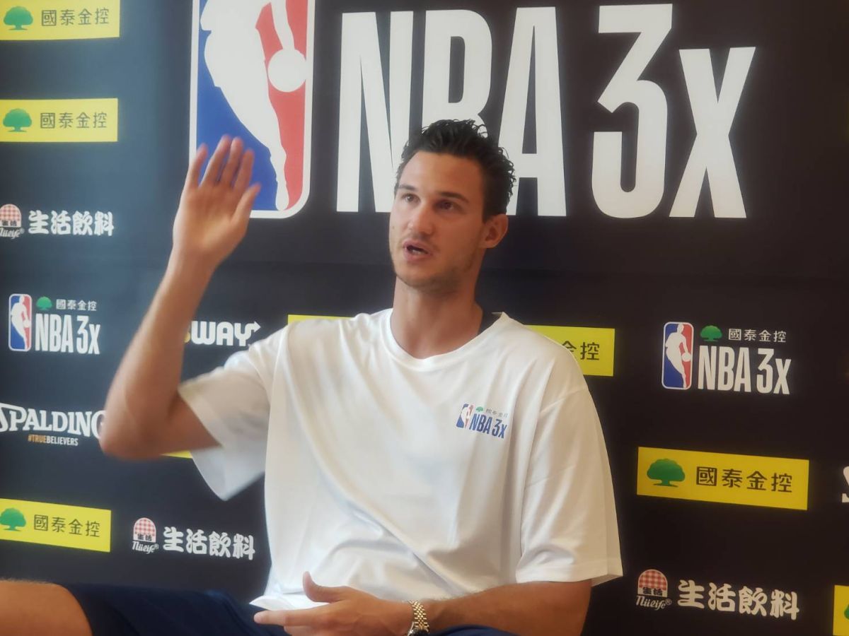 快艇隊球星Danilo Gallinari。（圖／黃建霖攝）
