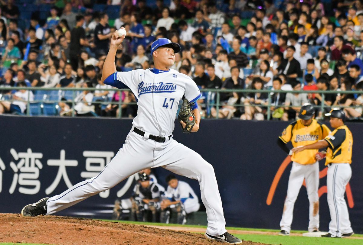 ▲范玉禹結束10年球員生涯任意引退，最感謝郭源治。（圖／記者葉政勳攝 ）