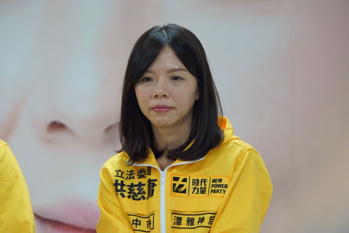 時代力量立委洪慈庸。（圖/記者呂炯昌攝）