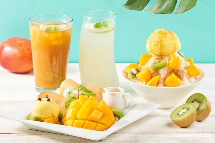 ▲樂雅樂同時推出夏季盛產的芒果冰品與新款飲品，利用美食消暑不乏為一大享受。（圖／樂雅樂提供）