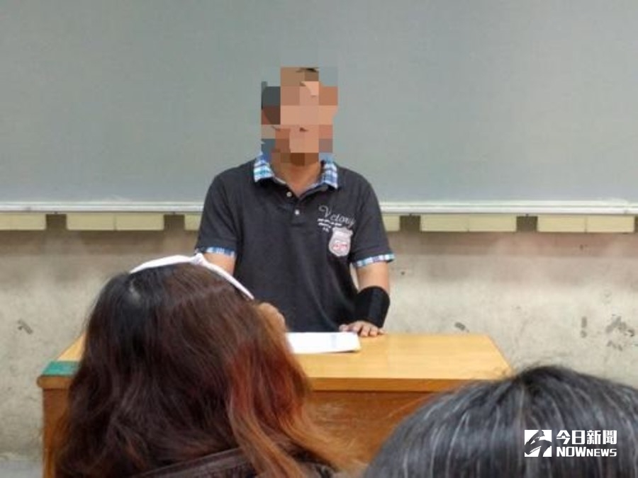 ▲狼師不認錯，辯稱為孩子上「健康教育」。（圖／記者陳聖璋翻攝）