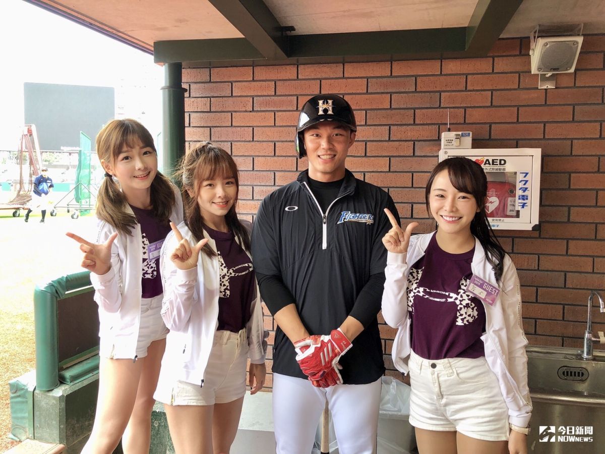 人氣火紅的LamiGirls連續兩年受邀前往東北樂天生命球場表演，交流棒球文化（猿隊提供）