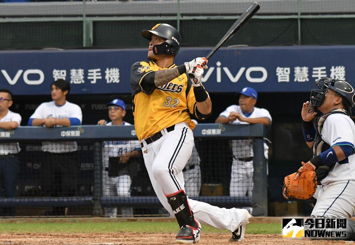 ▲中信兄弟內野手林智勝。（圖／記者葉政勳攝 , 2019.07.06）