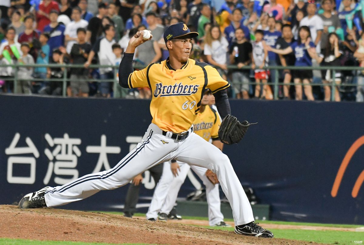 ▲中信兄弟投手王凱程。（圖／記者葉政勳攝）