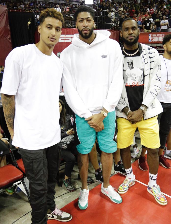 AD、詹姆斯出席NBA夏季聯盟（圖／取自NBA夏聯推特）