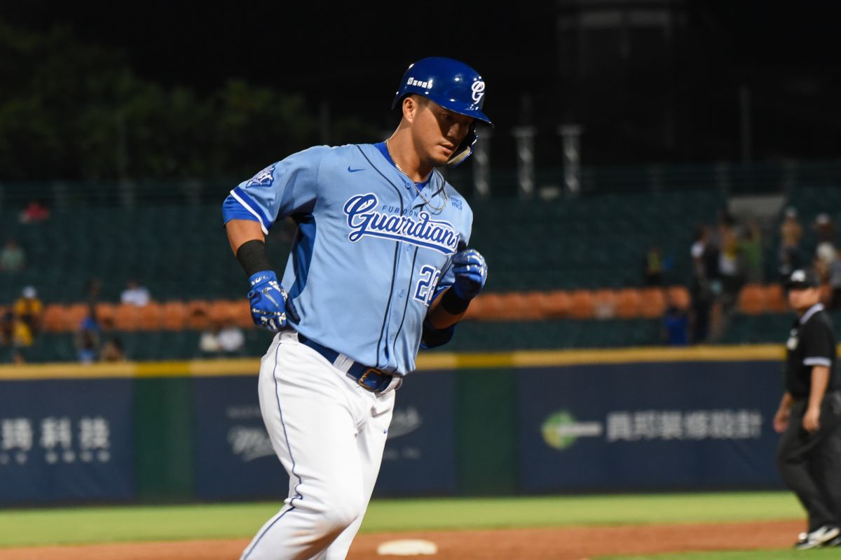 高國輝敲出超前2分砲（圖／記者陳明安攝）