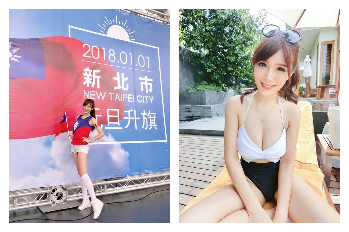 ▲自己當 Show Girl 的活動照片，竟被韓粉盜用當成宣傳照。（圖／翻攝自當事人臉書）