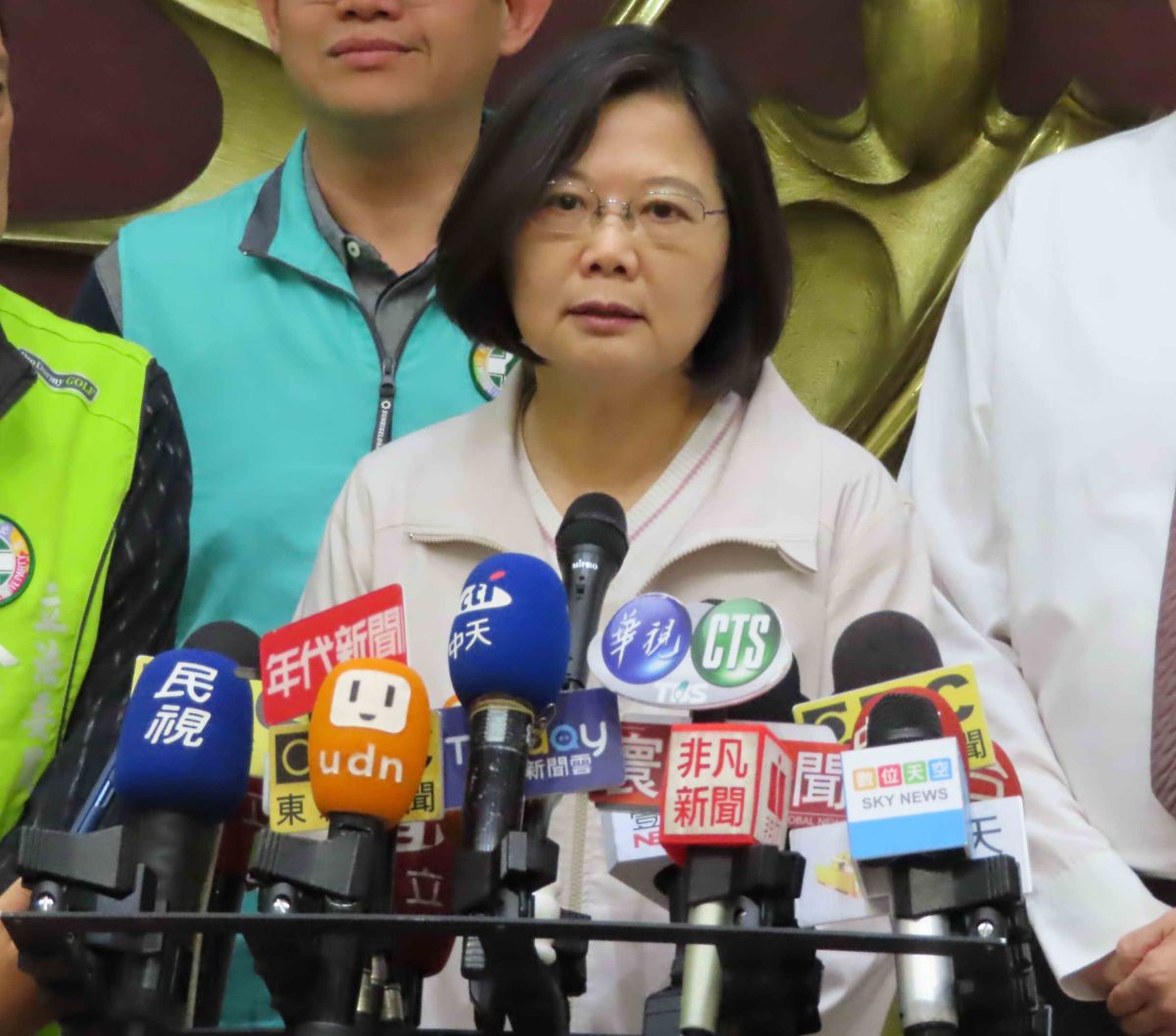 ▲蔡英文今（8）日受訪時表示，「郭董就是郭董，好像每件事都要用他的方法來做！」強調總統出訪有一定的規格與作為。（圖／記者陳志仁攝，2019.07.08）