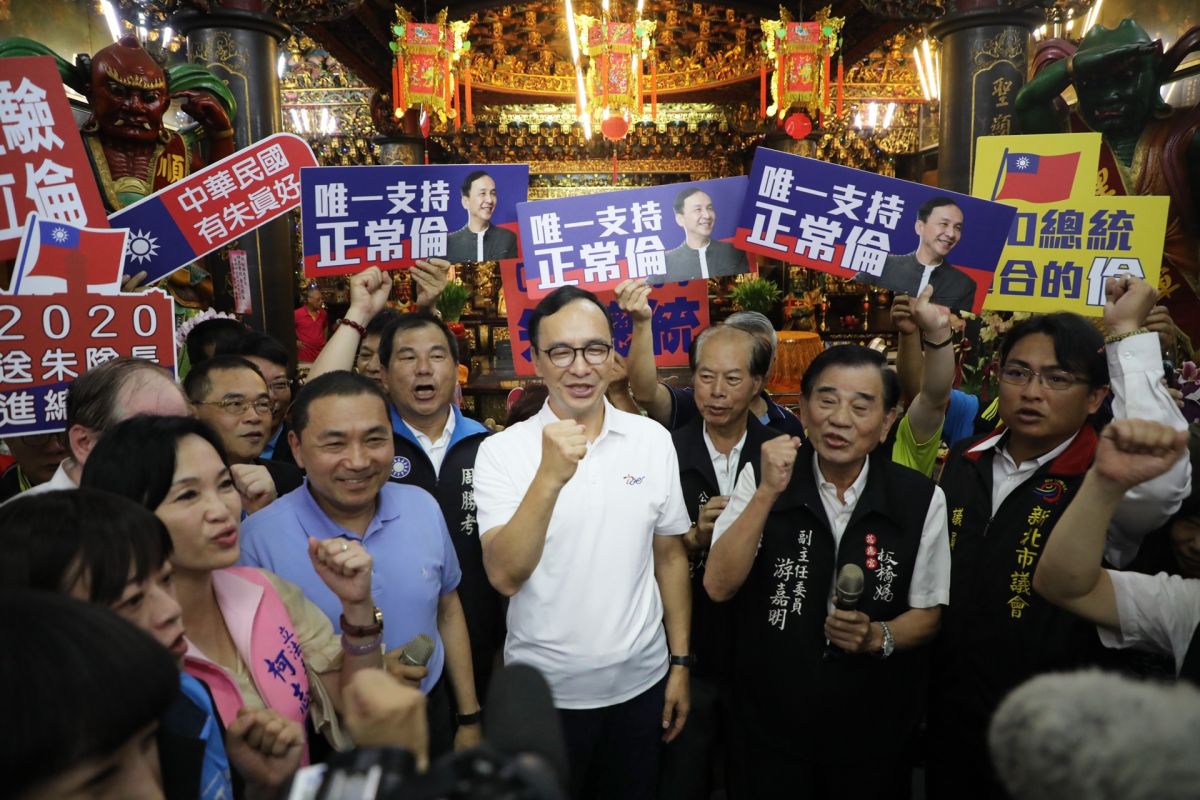 國民黨總統初選參選人朱立倫。（圖 / 朱立倫辦公室提供）