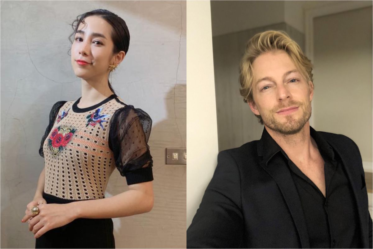 ▲溫貞菱與法比歐搭檔演出《傀儡花》。（圖／翻攝臉書）
