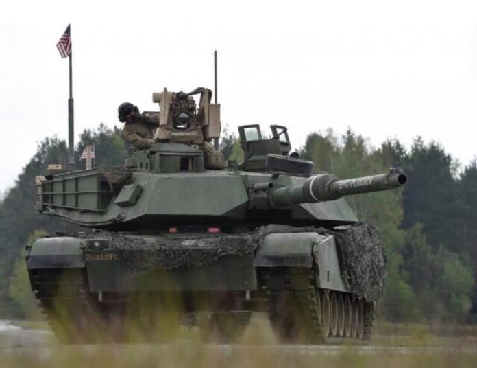 美國國務院拍板通過，將賣給台灣M1A2T戰車，綠委稱是地表最強戰車。 (圖/翻攝王定宇臉書)