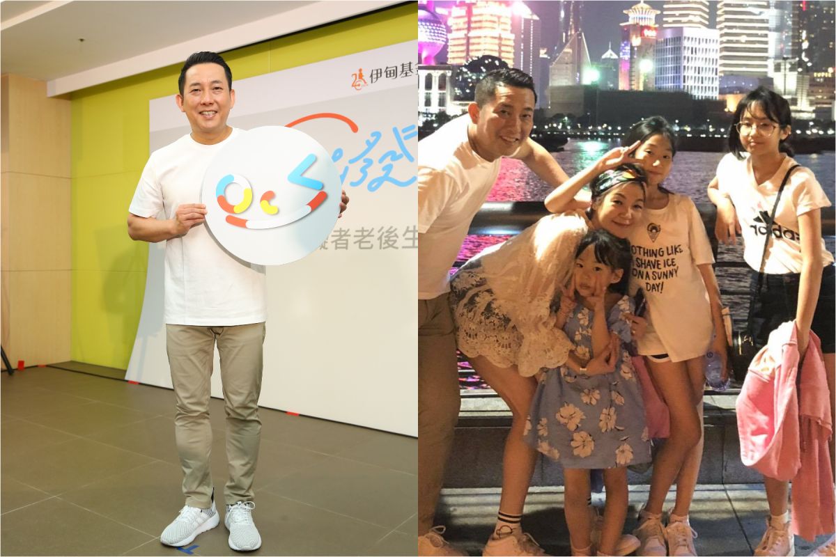 ▲屈中恆與Vicky育有4個女兒。（圖／伊甸基金會提供、翻攝臉書）