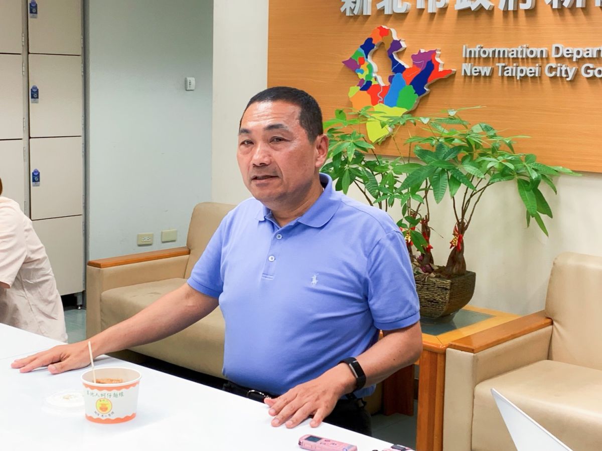 ▲侯友宜說，第一時間趕回新北坐鎮防災是市長的責任，面對所有事情沒有休息與不休息。（圖／資料照）