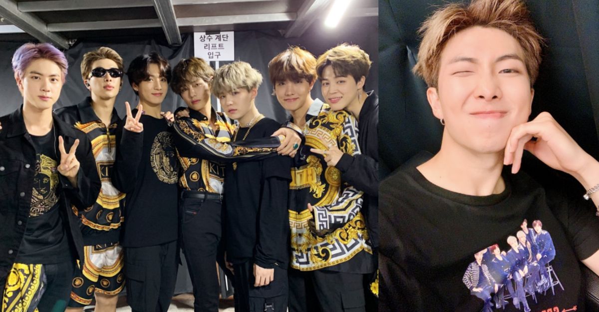 ▲RM見粉絲開自己玩笑，回應「認證」笑翻網友。（圖／BTS Twitter）