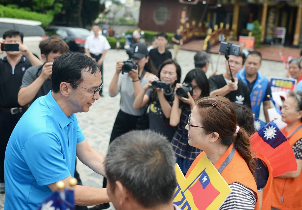 國民黨總統初選參選人朱立倫。（圖 / 朱立倫辦公室提供）