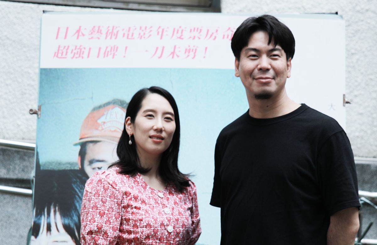 ▲片山慎三、和田光沙來台宣傳電影。（圖／光年映畫）