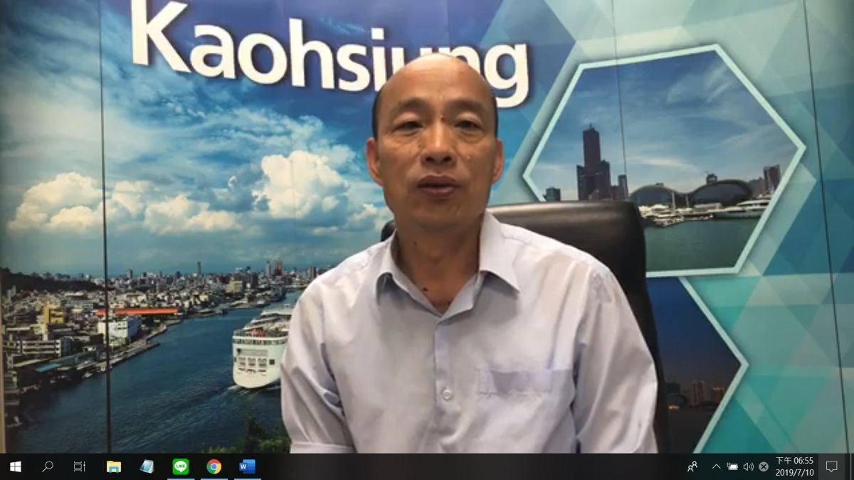 談到頻遭對手陣營攻擊，韓國瑜在接受專訪時說讓他想到西遊記的唐三藏，外界認為韓自比唐三藏，但韓否認，並說「韓國瑜沒說過的話，為什麼要放到我嘴巴？」 (圖/NowNews資料照)