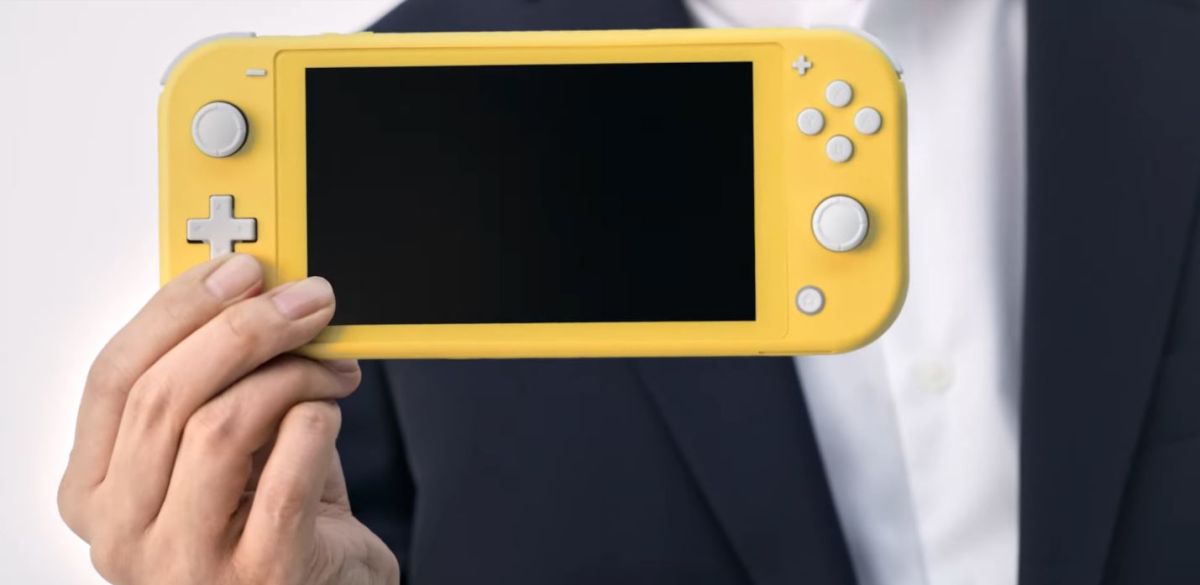 ▲任天堂今（10）日晚間無預警發布最新主機「 Switch lite」（圖／翻攝自Youtube）