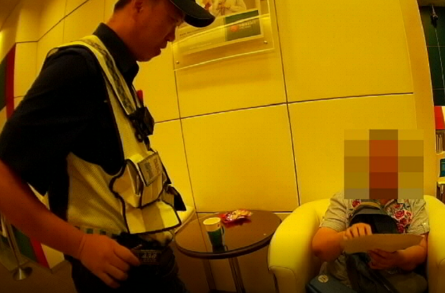 ▲大墩派出所具警及時阻詐，保住老婦人的120萬元老本（圖／警方提供）