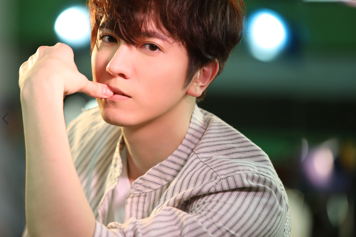 ▲新人陳璽安顏值高又有企業家頭腦。（圖／畢獅國際娛樂提供）