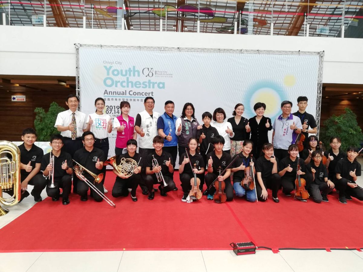 ▲嘉義市青年管弦樂團音樂營7月14日下午舉辦首場成果音樂會。（圖/記者邱嘉琪攝，2019.07.11）