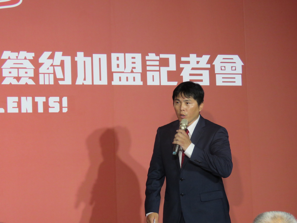 味全龍教練葉君璋（圖／劉祐廷攝）