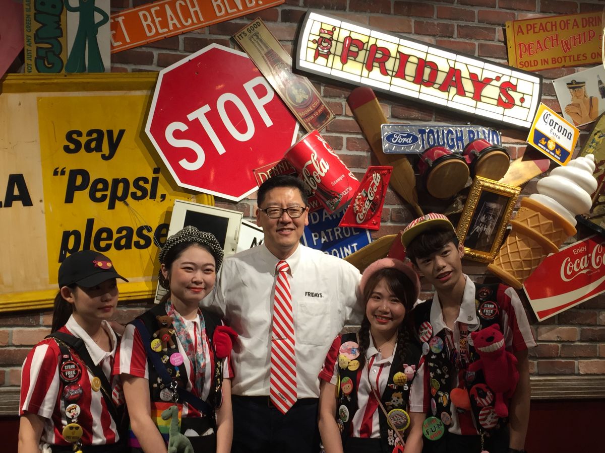 ▲TGI FRIDAYS即將在信義區開幕全球首間復刻餐廳，北軒集團副總裁李宏智表示，希望嘗試不一樣的定位。（圖／記者黃仁杰攝，2019.07.11）