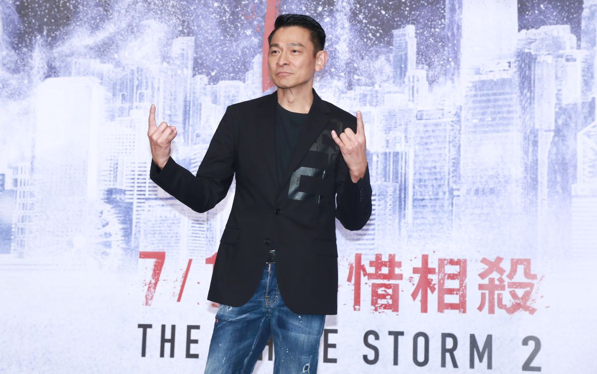 ▲劉德華正在西門町喔。（圖／記者葉政勳攝）