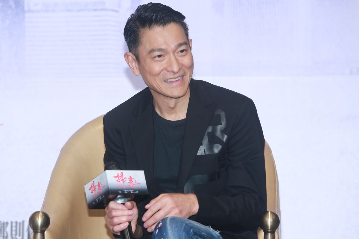 ▲監製兼主演的劉德華出席電影《掃毒2 天地對決》記者會。（圖／記者葉政勳攝 , 2019.07.12）