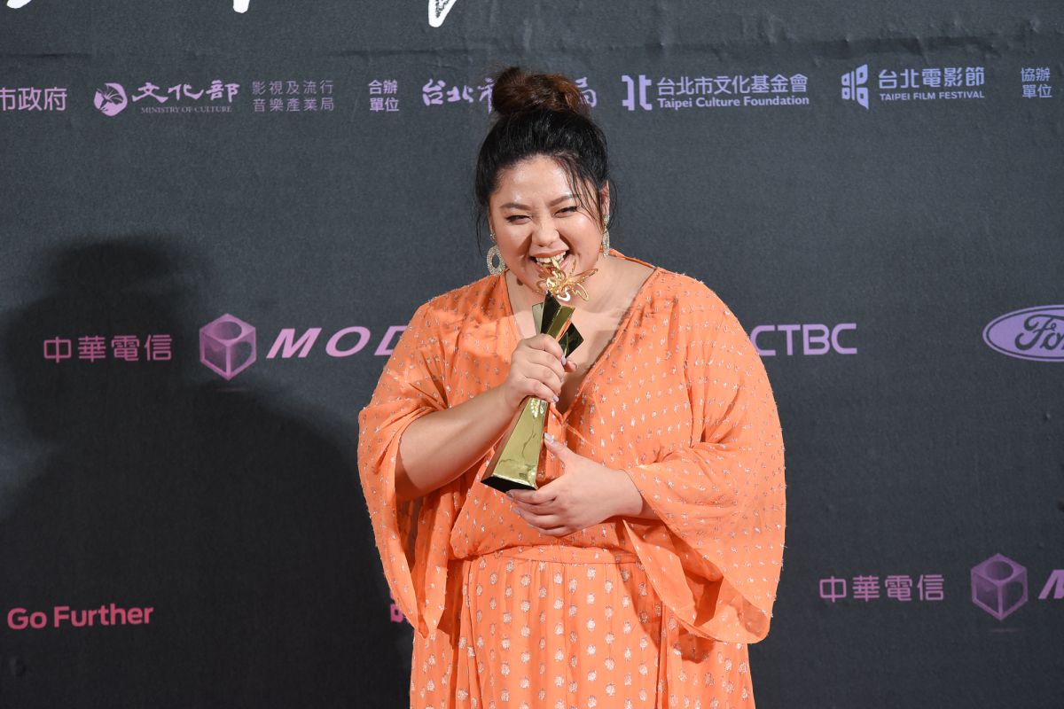 ▲蔡嘉茵奪下「最佳新演員獎」。（圖／NOWnews攝影中心）