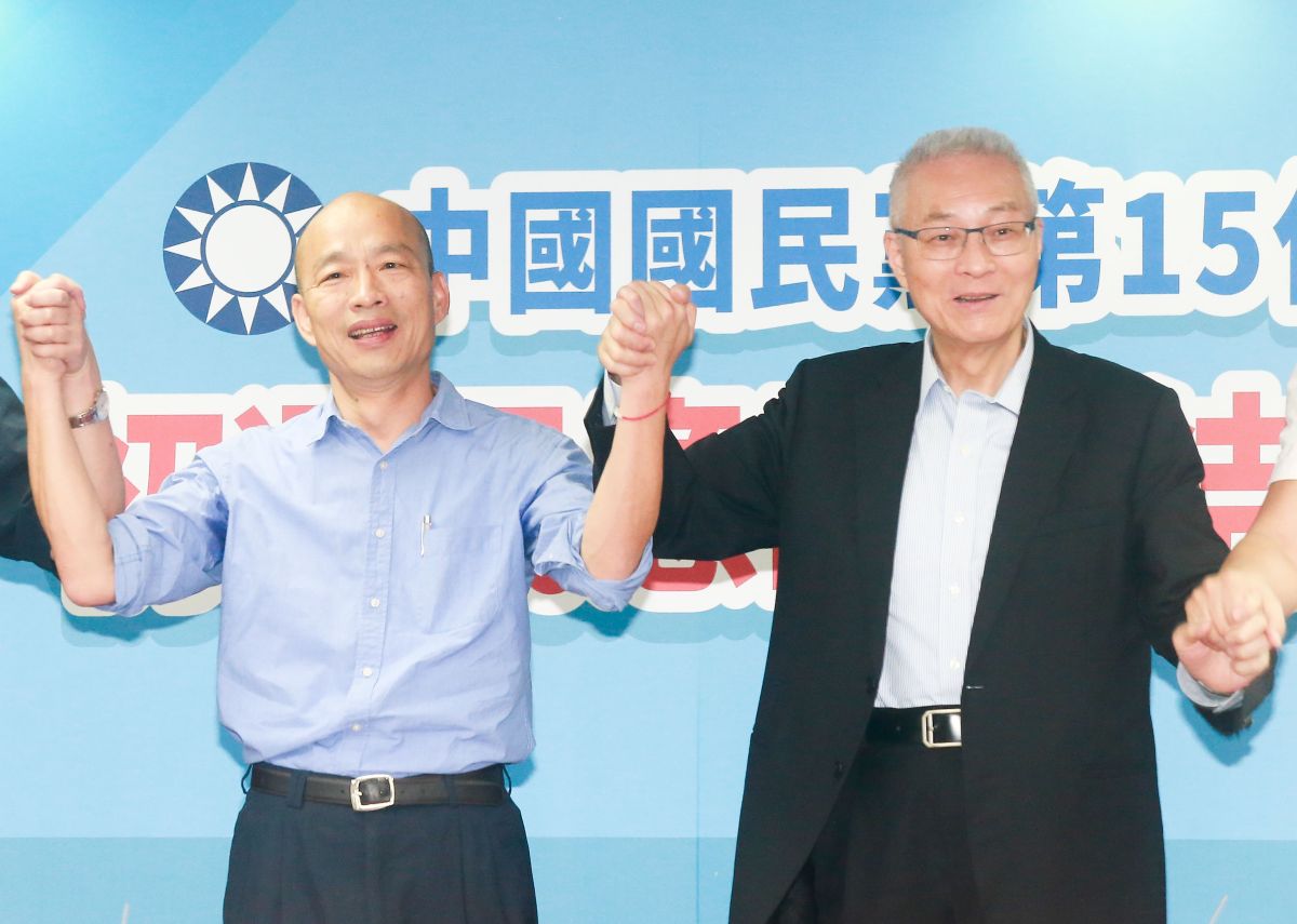 ▲國民黨總統初選確定由韓國瑜出線。（圖／記者葉政勳攝 , 2019.07.15）