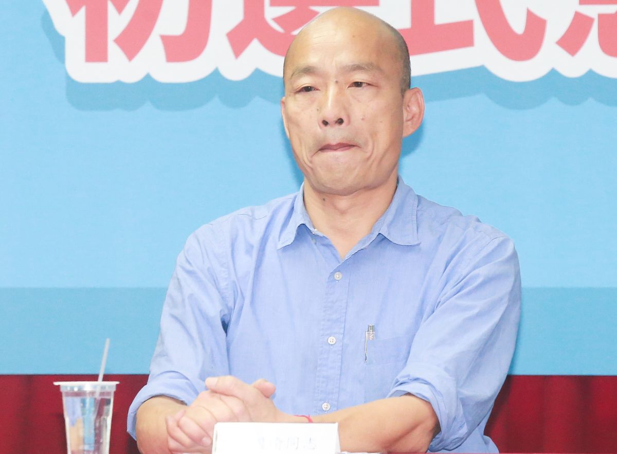 ▲國民黨總統初選確定由韓國瑜出線。（圖／記者葉政勳攝 , 2019.07.15）