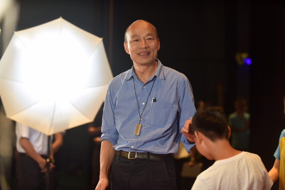 韓國瑜一改先前對霸韓活動的包容態度，接受媒體專訪時，直嗆是無聊的小兒科行為。 (圖/NowNews資料照)