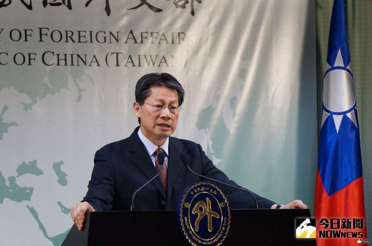 ▲外交部發言人李憲章。（圖／記者呂炯昌攝, 2019.7.16）