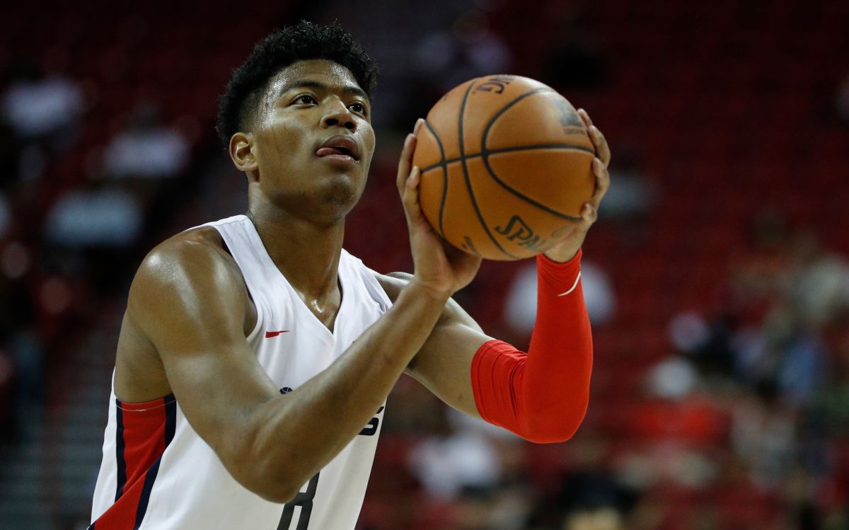 ▲日本「混血天才」八村壘代表巫師出征夏季聯盟。（圖／美聯社／達志影像）