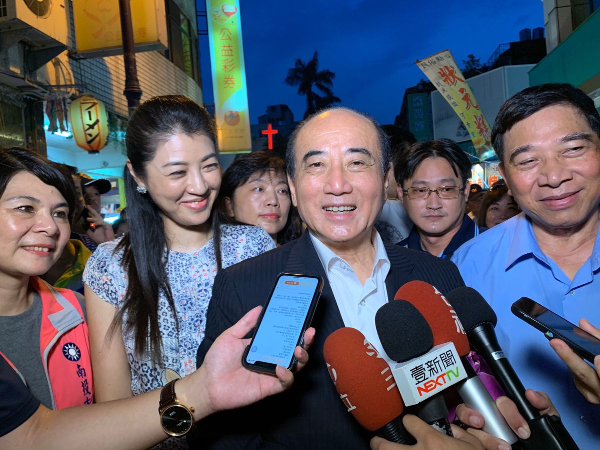 媒體問王金平是否支持韓國瑜，王金平表示，時間還早，韓還沒登記成為候選人。 (圖/Nownews資料照)