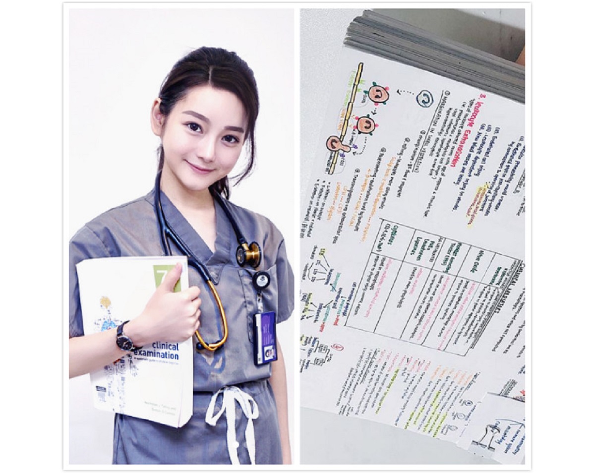 ▲正妹女醫師「超狂筆記」曝光！募款到非洲義診，4500 多人全讚翻。（圖／翻攝自李女IG）