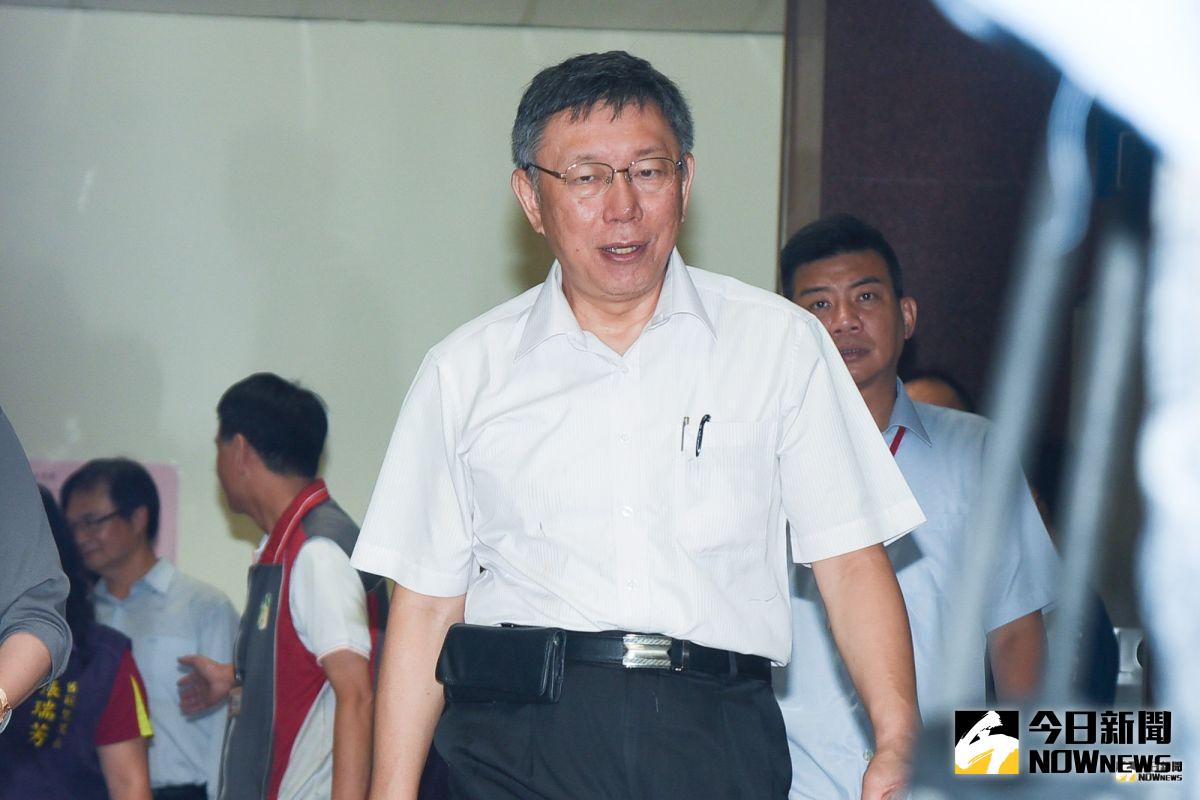 根據兩岸政策協會民調，若柯文哲加入 2020 選戰，將輸給蔡、韓。（圖／記者陳明安攝，2019.07.17）