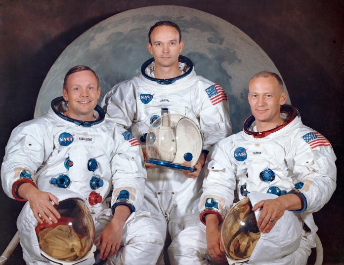 ▲1969年阿波羅11號計畫太空人（圖／美聯社／達志影像）