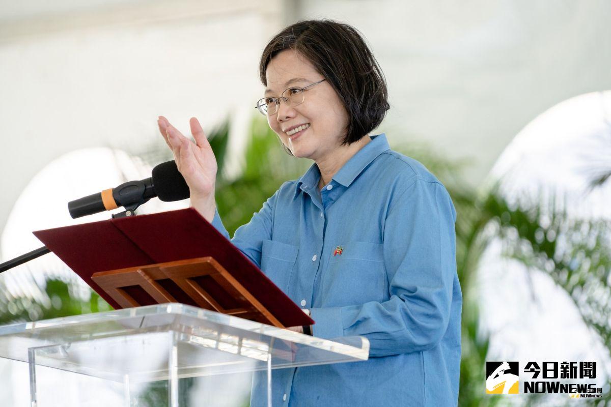 ▲總統蔡英文下午表示，「超買」只是事實的描述，至於在法律評價上，應該由司法機關要進行評價。（圖／總統府提供）