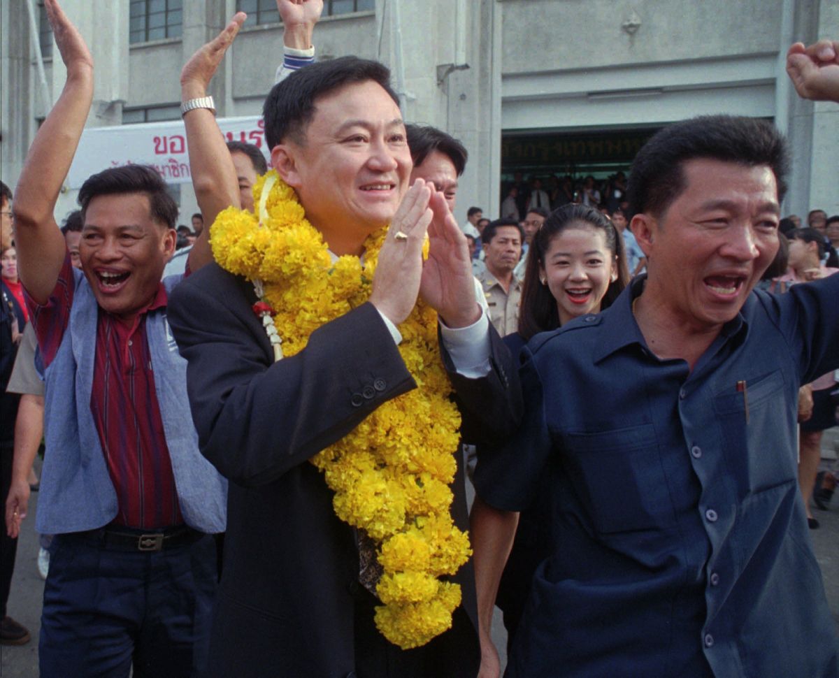▲泰國前總理戴克辛流亡海外多年，原擬在10日返泰。不過泰國政治陷入僵局，戴克辛今天表示會延後返泰，但最多不會超過2週。資料照。（圖／美聯社／達志影像）