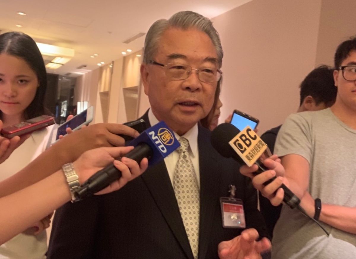 ▲中華民國三三企業交流會理事長許勝雄。（圖／記者顏真真攝）