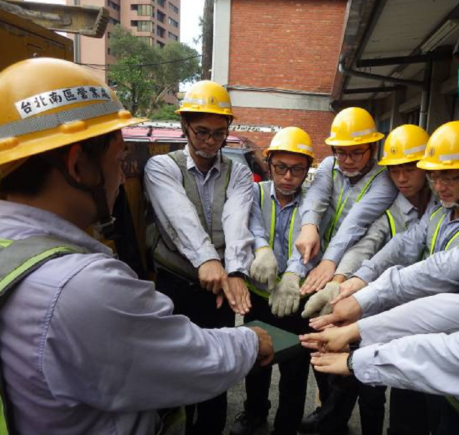 ▲台電台北南區營業處提醒，颱風雨勢易使大樓地下配電室淹水，影響搶修效率，各區大樓應防範地下室淹水。（圖／台灣電力公司提供）