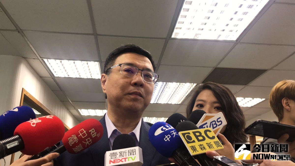 對於外傳獨派領袖辜寬敏將力促「蔡賴配」，民進黨主席卓榮17日受訪時表示，這完全是提名之後總統的職權。（圖／記者林人芳攝，2019,07,17)