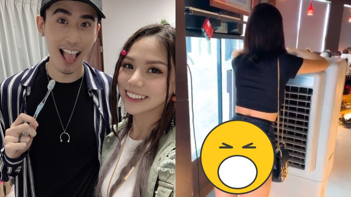 ▲「小鄧紫棋」蕾菈穿激短褲洩春光。（（圖／IG）