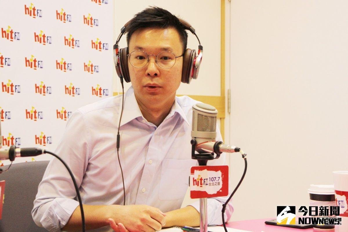 ▲民進黨副秘書長林飛帆 18 日接受廣播專訪時表示，自己會決定加入民進黨是因為韓國瑜的出現，台灣下一個階段應該要打造一個「非韓家園」。（圖／周玉蔻嗆新聞提供）